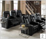 Seatcraft Bellagio Back Row Home Theater Seating