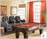 Seatcraft Bellagio Back Row Home Theater Seating