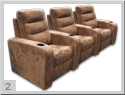 Seatcraft Buccaneer Home Theater Seats