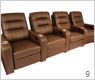 Seatcraft Excalibur Home Theater Seating