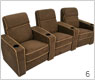 Seatcraft Lorenzo Home Theater Seating