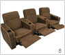 Seatcraft Lorenzo Home Theater Seating
