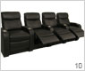 Seatcraft Rialto Back Row Home Theater Seating
