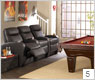 Seatcraft Rialto Back Row Home Theater Seating