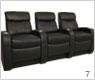 Seatcraft Rialto Back Row Home Theater Seating