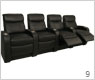 Seatcraft Rialto Back Row Home Theater Seating