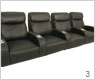 Seatcraft Rialto Front Row Home Theater Seating