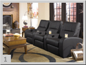 Seatcraft Vader Home Theater Seating