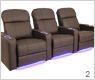 Seatcraft Venetian Home Theater Seating