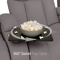 Grenada Italian Leather BACKROW Theater Seating® Single Recliner