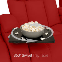 Grenada Italian Leather BACKROW Theater Seating® Single Recliner