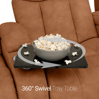 Grenada Italian Leather BACKROW Theater Seating® Single Recliner