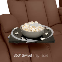 Grenada Italian Leather BACKROW Theater Seating® Single Recliner