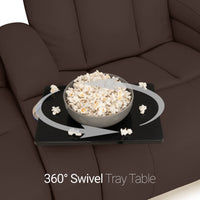 Grenada Italian Leather FRONTROW Theater Seating® Home Theater Seat Single Recliner