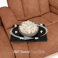 Grenada Italian Leather FRONTROW Theater Seating® Home Theater Seat Single Recliner