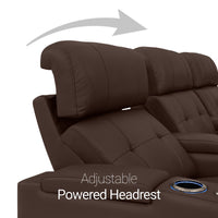 Kodiak CoolZeroᵀᴹ Italian Leather Home Theater Seating Single Recliner