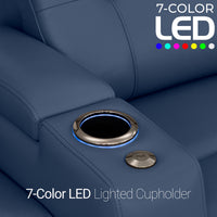 Kodiak CoolZeroᵀᴹ Italian Leather Home Theater Seating Single Recliner