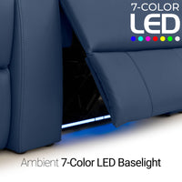 Kodiak CoolZeroᵀᴹ Italian Leather Home Theater Seating Single Recliner