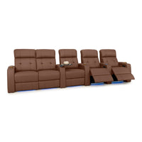 Kodiak CoolZeroᵀᴹ Italian Leather Home Theater Seating