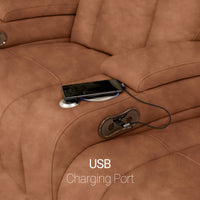 Serenity Leather BACKROW Home Theater Seating® Single Recliner
