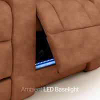 Serenity Leather BACKROW Home Theater Seating® Single Recliner