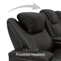 Pantheon Italian Leather Big & Tall Home Theater Seating