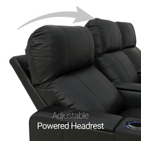 Julius Big & Tall Home Theater Seating Single Recliner