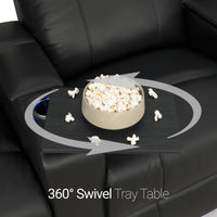 Julius Big & Tall Home Theater Seating Single Recliner