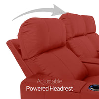 Julius Big & Tall Home Theater Seating Single Recliner