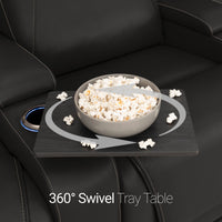 Equinox CoolZeroᵀᴹ Italian Leather BACKROW Theater Seating® Single Recliner