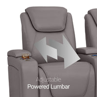 Equinox CoolZeroᵀᴹ Italian Leather BACKROW Theater Seating® Single Recliner