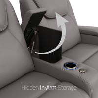Equinox CoolZeroᵀᴹ Italian Leather BACKROW Theater Seating® Single Recliner