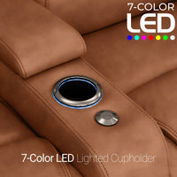 Equinox CoolZeroᵀᴹ Italian Leather BACKROW Theater Seating® Single Recliner