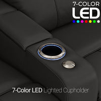 Monterey CoolZeroᵀᴹ Italian Leather Home Theater Seating