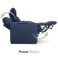 Monterey CoolZeroᵀᴹ Italian Leather Home Theater Seating Single Recliner