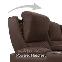 Apex CoolZeroᵀᴹ Italian Leather Home Theater Seating Single Recliner