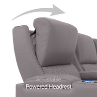 Apex CoolZeroᵀᴹ Italian Leather Home Theater Seating Single Recliner