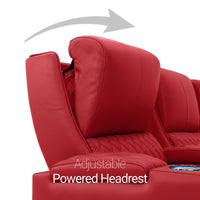 Apex CoolZeroᵀᴹ Italian Leather Home Theater Seating Single Recliner