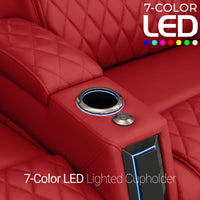 Apex CoolZeroᵀᴹ Italian Leather Home Theater Seats