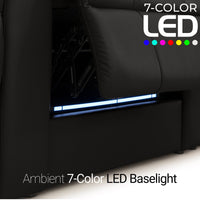 Monterey CoolZeroᵀᴹ Italian Leather BACKROW Theater Seating® Single Recliner