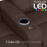 Monterey CoolZeroᵀᴹ Italian Leather BACKROW Theater Seating® Single Recliner