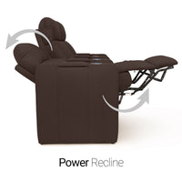 Monterey CoolZeroᵀᴹ Italian Leather BACKROW Theater Seating® Single Recliner