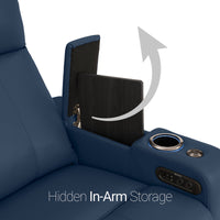 Monterey CoolZeroᵀᴹ Italian Leather BACKROW Theater Seating® Single Recliner