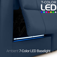 Monterey CoolZeroᵀᴹ Italian Leather BACKROW Theater Seating® Single Recliner