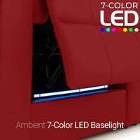 Monterey CoolZeroᵀᴹ Italian Leather BACKROW Theater Seating® Single Recliner