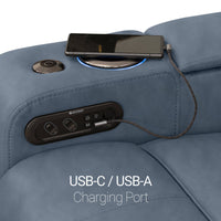 Monterey CoolZeroᵀᴹ Italian Leather BACKROW Theater Seating® Single Recliner