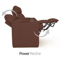 Monterey CoolZeroᵀᴹ Italian Leather BACKROW Theater Seating® Single Recliner