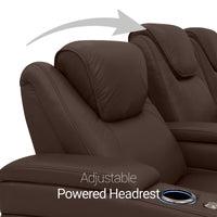 Equinox CoolZeroᵀᴹ Italian Leather Home Theater Seating Single Recliner
