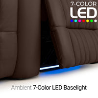 Valore Zero Gravity Home Theater Seating with Heat & Massage Single Recliner