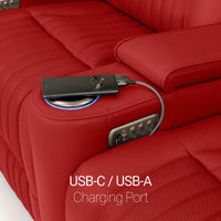 Valore Zero Gravity Home Theater Seating with Heat & Massage Single Recliner